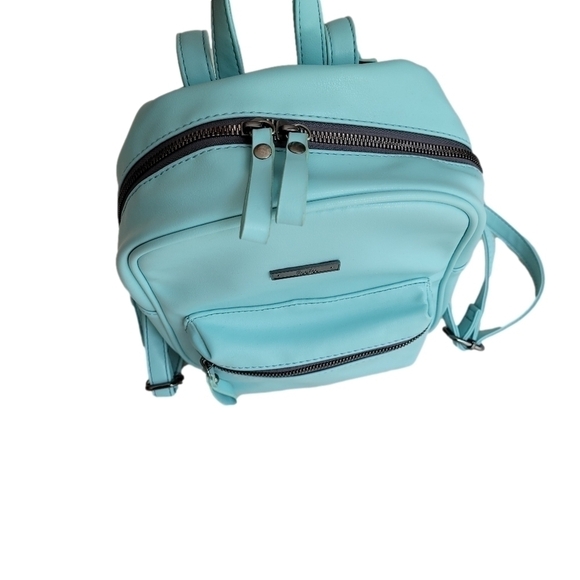 Lula backpack purse in baby blue - Picture 9 of 12